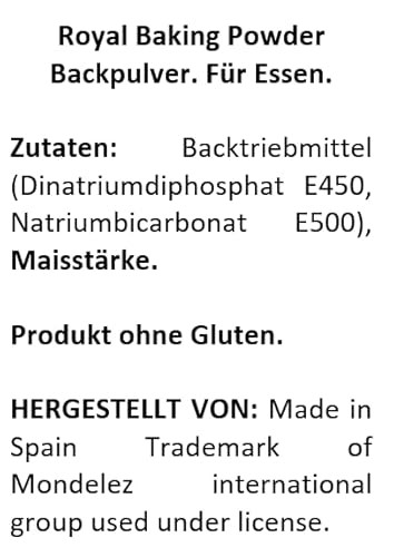 Royal Backpulver 900g