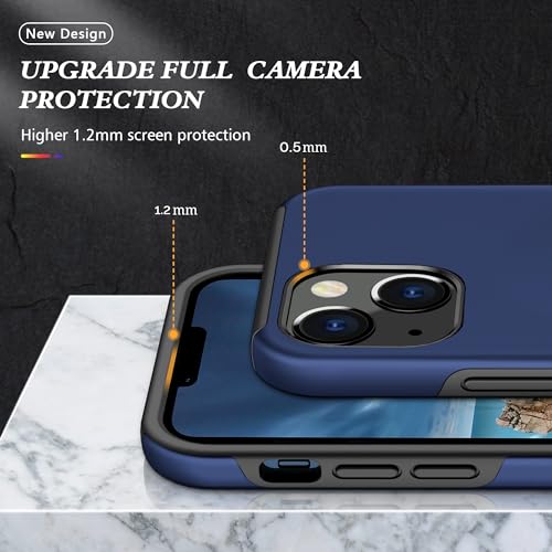 Housse iPhone 13 résistante aux chocs avec anneau de maintien - 5