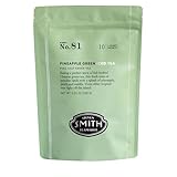 Pineapple Green Iced Tea No. 81: Contains 10 iced green tea bag sachets of our full-bodied Chinese green tea and considered a fresh taste of paradise with a splash of pineapple, peach and vanilla Caffeinated & Refreshing Iced Tea Blend: Our caffeinat...