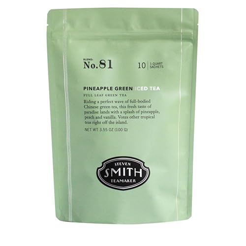 Maker Pineapple Green Iced Tea No. 81, Refreshing, Caffeinat