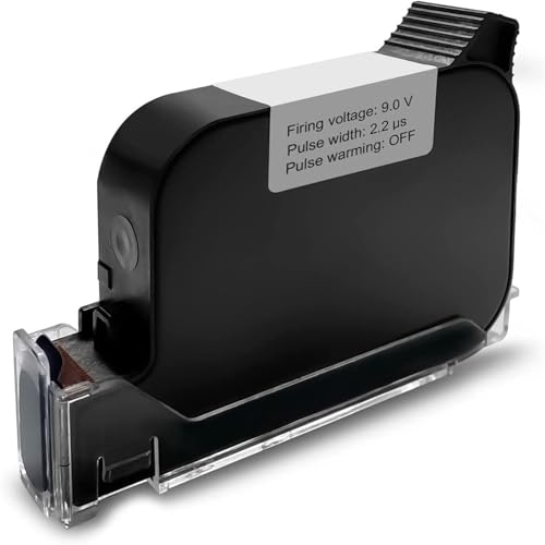 WELCZEK Cartouche d'encre Originale pour Imprimante Portable, Cartouche d'encre à Séchage Rapide avec Solvant 42 ML pour Imprimante à Jet d'encre Portable TIJ127 (Blanc)