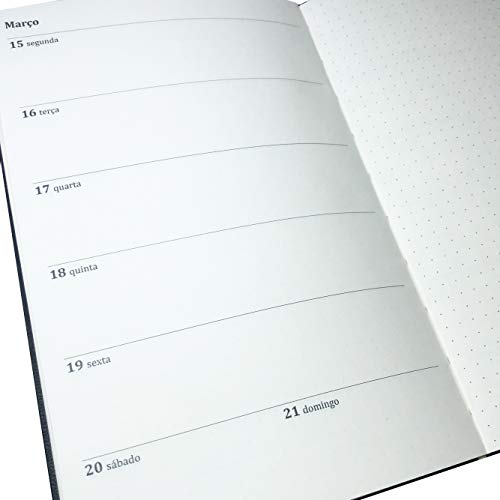 Planner 2021 Tons - Capa dura 13x20cm - 80fls (Pólen 80g) - Guio Art
