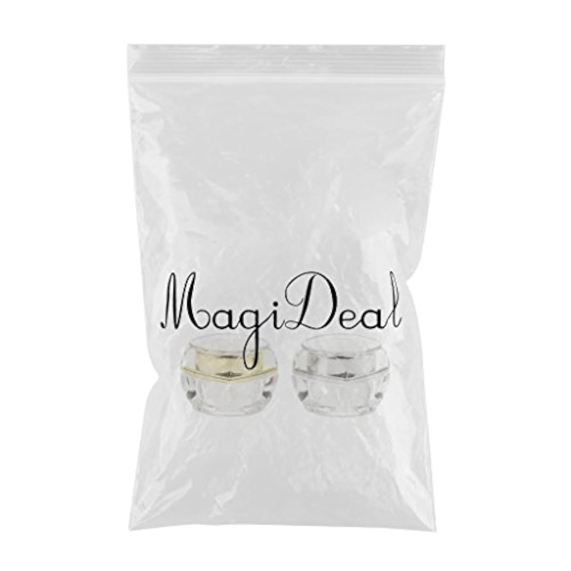 2pcs Empty Cream Lotion Case Jars, Refillable 5g