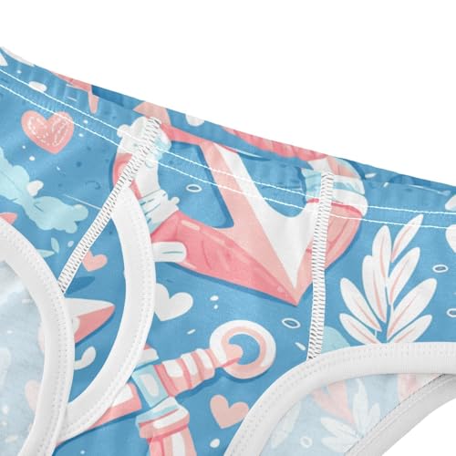 KLL Ocean Themed Anchors Toddler Boy Cotton Athletic Underwear Breathable Undies4