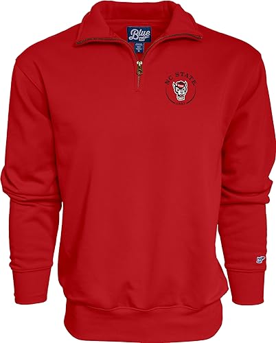 Sudadera de un cuarto con cremallera y cuello elevado con logotipo Blue 84 resistente 3