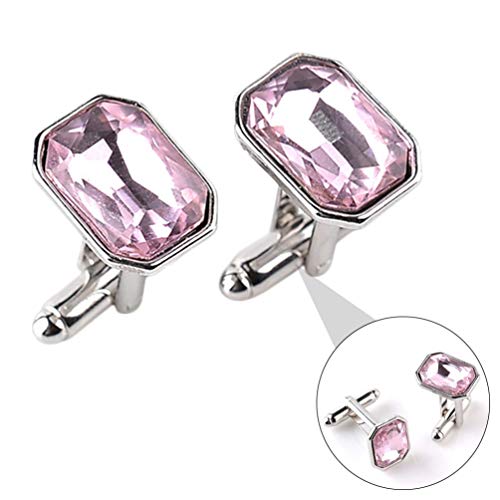 Set de Mancuernillas Doradas para Hombre con Diamante Creativo miniatura 4