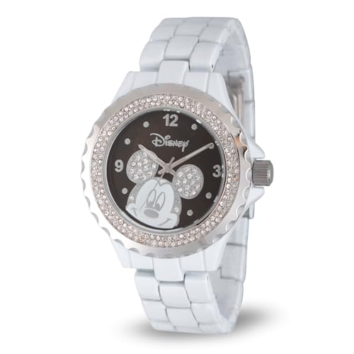 Montre Disney femme chic boîtier quartz japonais bracelet métal