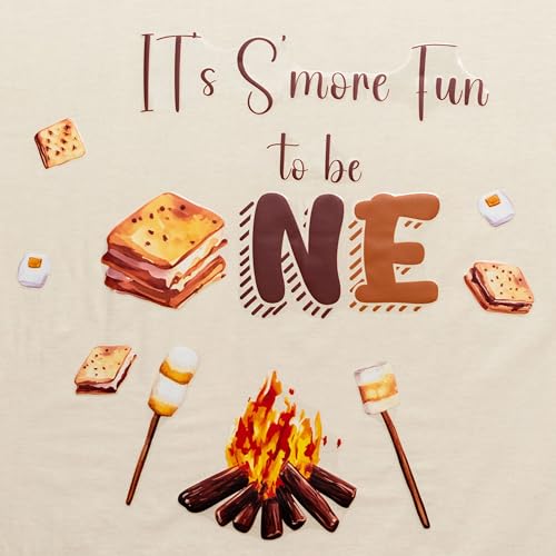Vinilo Decorativo It's S'More Fun para Primer Cumpleaños miniatura 2