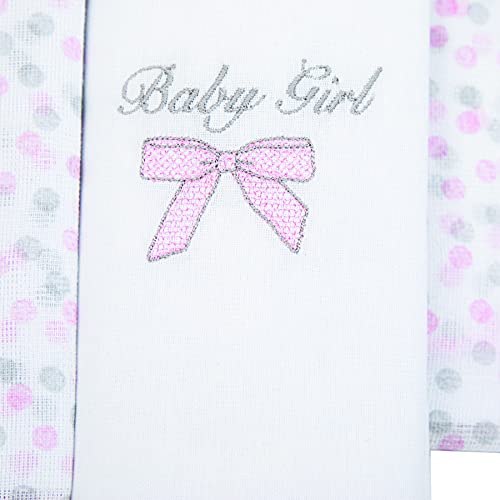 PAPI DESDE 1974 Fralda Papi Compose Bordada E Estampada Para Bebê 70Cm X 68Cm Contém 03 Un