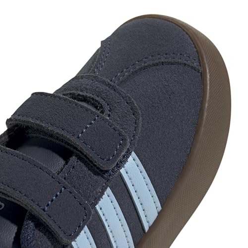Image of adidas Boys Vl Court 3.0 Slip On Sneakers Shoes Casual - Pink, White