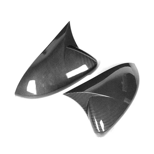 Coques Rétroviseurs Design Corne De Boeuf Finition Carbone Brillant Pour Golf 7