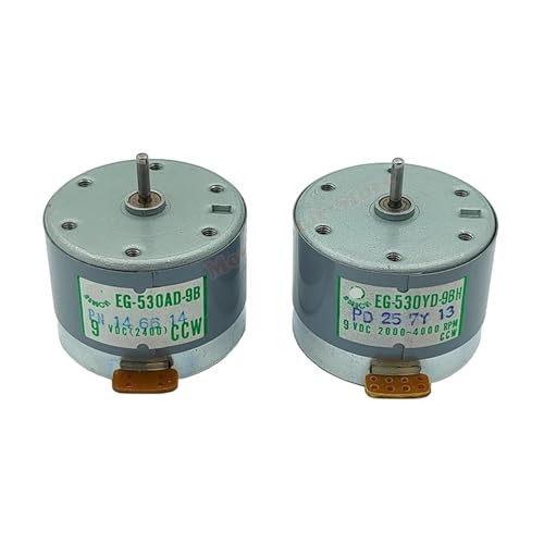 EG-530AD-9B/ EG-530YD-9BH Electronic Starter DC 9V CCW Capstan Tape Deck Recorder Round Spindle Electronic Starter(EG-530AD-9B)