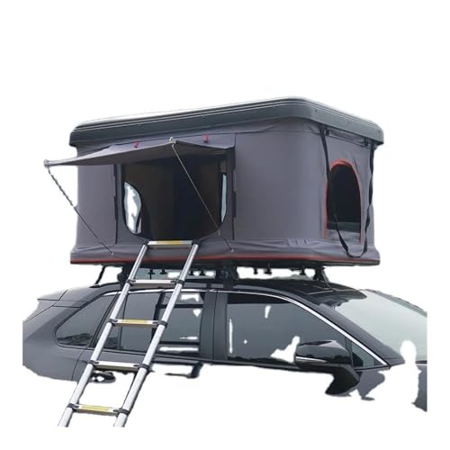 Carpa de techo rígida para auto camping exterior miniatura 2