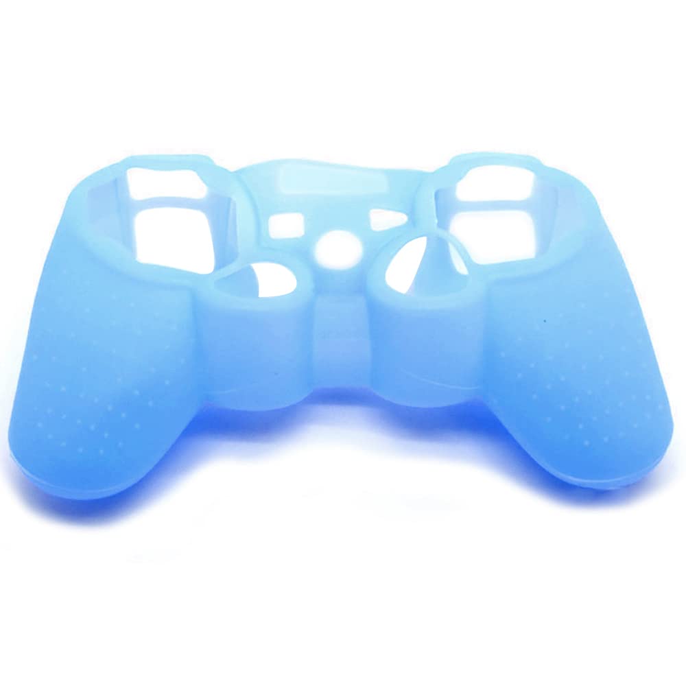 OSTENT Custodia protettiva in gel di silicone per custodia morbida per controller Sony PlayStation PS2 PS3 - Colore Blu