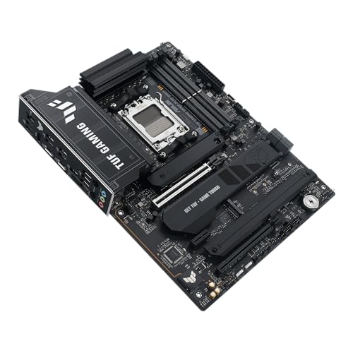undefined TUF Gaming X870E-PLUS WIFI7 AMD X870E ATX Motherboard with 16+2+1 80A Power Stages, DDR5 Support with AEMP, PCIe 5.0 x16 with PCIe Slot Q-Release Slim, Four M.2 Slots, WiFi 7 with ASUS WiFi Q-Antenna の商品画像 10