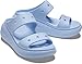 Crocs Unisex Classic Crush Sandal Blue Calcite Men's 13, Women's 15 Medium