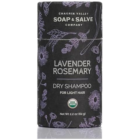 Chagrin Valley Soap & Salve Organic Natural Dry Shampoo Powder Cover