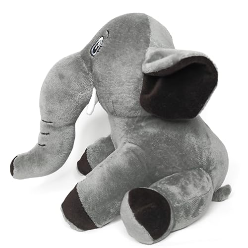 Image of Storescent Soft Toys for Kids - Stuffed Animal Plush Soft Toy for Boys & Girls | Plushie Toy Elephant Grey 30cm