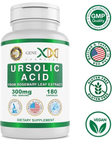 Genex Formulas Ursolic Acid Capsules