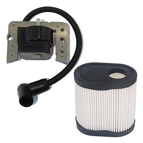 HIFROM Ignition Coil Solid State Module Replacement for Tecumseh 34443 34443A 34443B 34443C 34443D fit LEV115 LEV120 LV148A LV195EA with Air Filter 36905