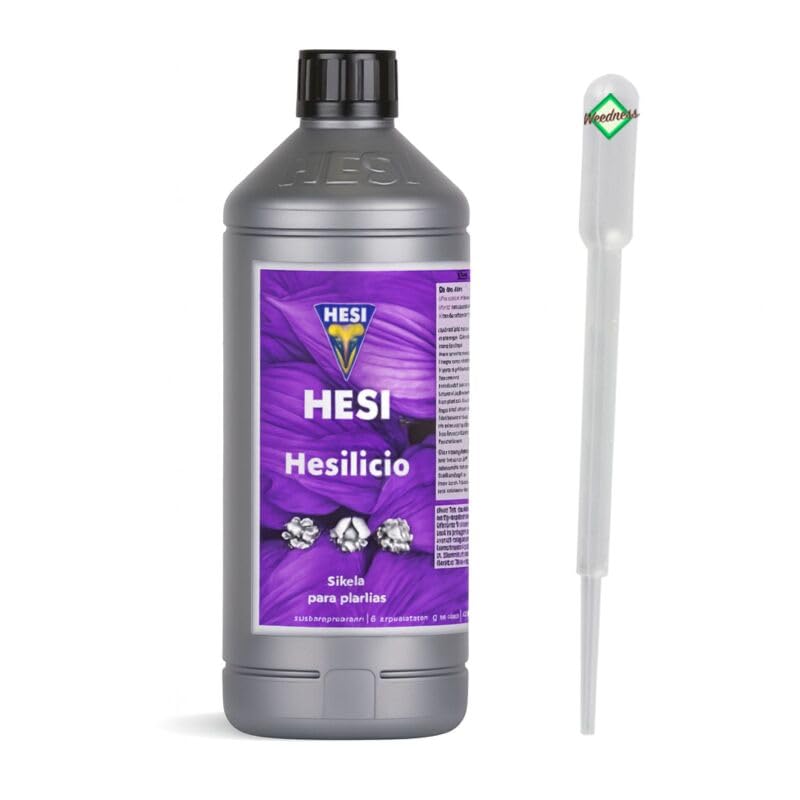 Weedness Hesi Hesilicio 100 ml Silizium Dünger – Booster für Wachstum Stärke & Resistenz Grow Anbau Indoor Outdoor