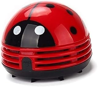 Mini Portable Handheld Cordless Tabletop Crumb Sweeper Desktop Dust Vacuum Cleaner Cute Cartoon Battery Operated