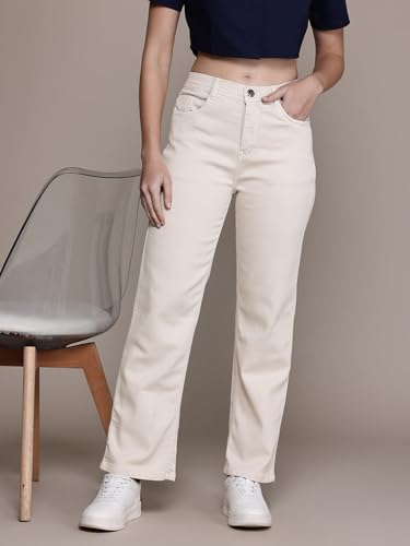 Image of Nifty Women's Denim Straight Fit Boyfriend Jeans