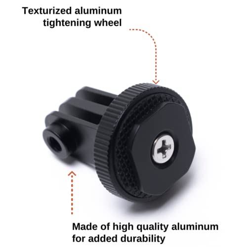 Tornillo de trípode CNC Chronos de aluminio para flash y cámara DSLR 3