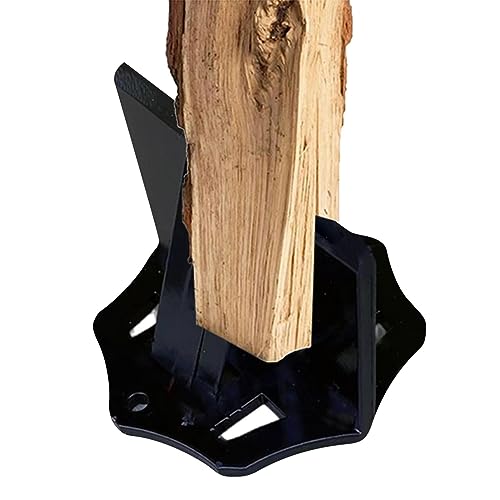 Houtkloverwig | Brandhout Aanmaakhout Splitter,Zware handmatige houtklover, houtkloofgereedschap met hoog koolstofstaal voor het hakken van hout