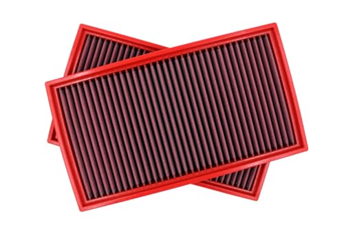 Image of BMC Replacement Panel Air Filters for Ferrari 599 GTB Fiorano 07-12, for Purosangue 22+, FB487 /20 Full Kit Two Filters Included