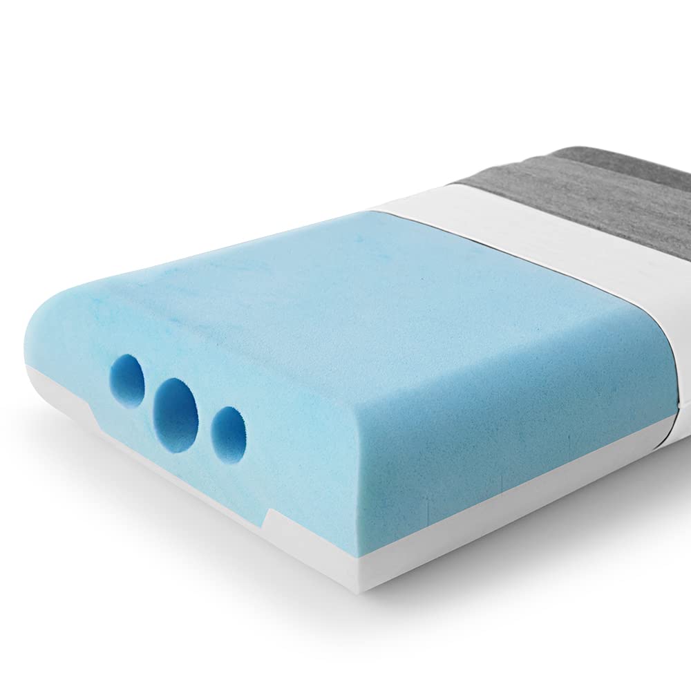 Buy Newentor 6 Sizes Family Pillow, Dual Comfort Memory Foam Pillow