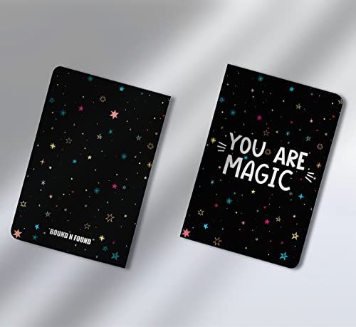 Image of BOUND N FOUND 90 GSM A5 Journal: 160 Pages | Ruled | (You Are Magic)