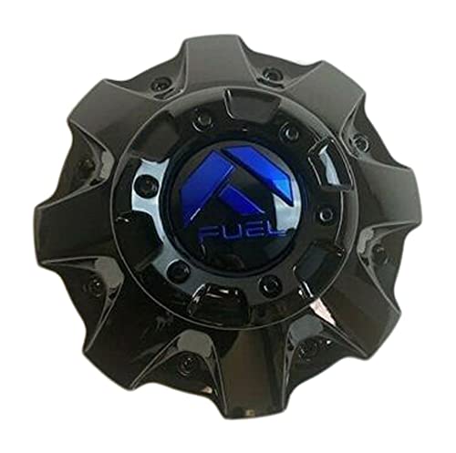 Fuel Offroad Wheels 1001-63GBK 1001-63 Gloss Black with Blue Logo Center Cap
