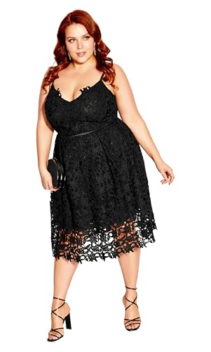 City Chic Women's Plus Size Dress - So Fancy