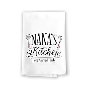 Honeydewgiftsnanaskitchenloveserveddailycottonfloursackdishtowels27inchby27inchmadeinusagrandmagiftsnanakitchengiftsgrandparentsdaygift10043 Urban Country Home Decor Honey dew gifts nanas kitchen love served daily cotton flour sack dish towels 27 inch by 27 inch made in usa grandma gifts nana kitchen gifts grandparents day gift 10043 urban country home decor