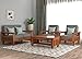 New Mamta Furniture Wooden 4 Seater Sofa Set for Living Room