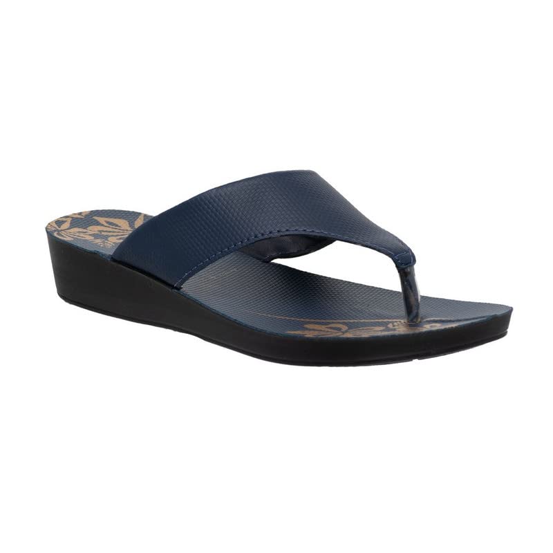 inblu Stylish Fashion Sandal/Slipper for Women | Comfortable | Lightweight | Anti Skid | Casual Office Footwear (9112_Blue_37) (B0BX9QPPZX) Amazon Price History, Amazon Price Tracker