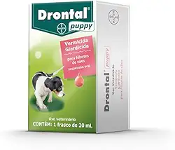 Vermífugo Bayer Drontal Puppy para Cães filhotes - 1 frasco de 20ml