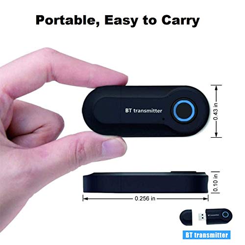 Bluetooth-zender, Bluetooth 5.0-zender, draadloze draagbare audioadapter voor 3,5 mm audioapparaten en RCA-verbindingen… - Image 4