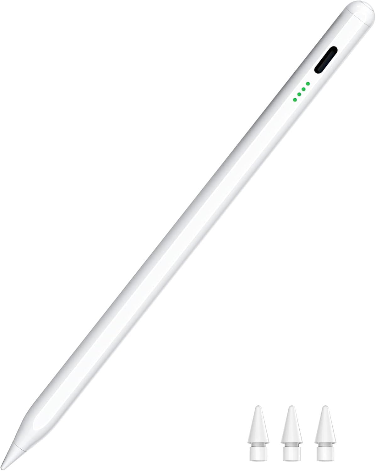 Stylus Pencil for iPad 2018-2026, Palm Rejection Fast Charge | Compatible with iPad 6–11 Gen (A16), iPad mini 5/6/7, iPad Air 3–6 Gen (M2/M4), iPad Pro 11/12.9" 1–6 Gen, M4 iPad Pro 11/13"