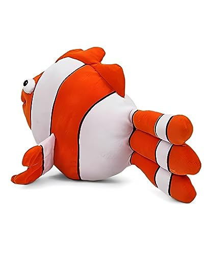Image of Tickles Orange Finding Nemo Stuffed Soft Plush Animal Toy for Kids (Size: 41 cm)