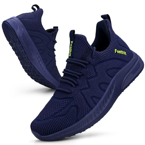 Image of Feethit Womens Running Shoes Tennis Walking Shoes Slip on Sneakers Lightweight Gym Shoes for Workout Work Travel Athletic