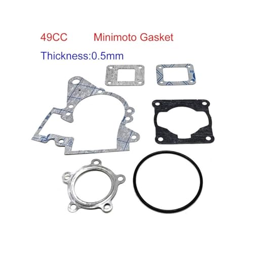 Kit joints complet moteur 49cc ZPF Moto contre les pertes de compression de poche - 3