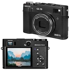 Minolta MND70 Retro Wi-Fi UHD Dual-Lens Digital Camera