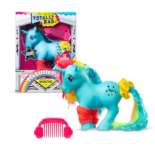 Basic Fun My Little Pony Totally Rad Moonstone Sammlerpony mit funkelndem Design und einzigartigen Details