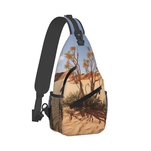 Sling Bag para Hombre y Mujer Color Negro miniatura 7