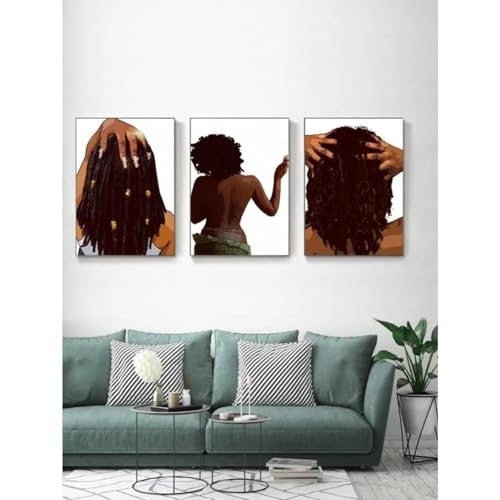Fille coiffure art affiche Mary Jane pour sublimer vos murs vides 60x90cm - 3
