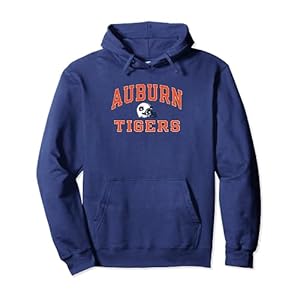 Auburn Tigers Football Helmet Officially Licensed Pullover Hoodie