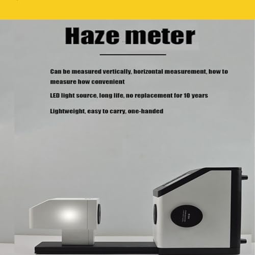 Image of Haze Meter Hazemeter Light Transmission Meter Benchtop Analyzer with Range 0 to 100% for Plastics Films Glass LCD Panels