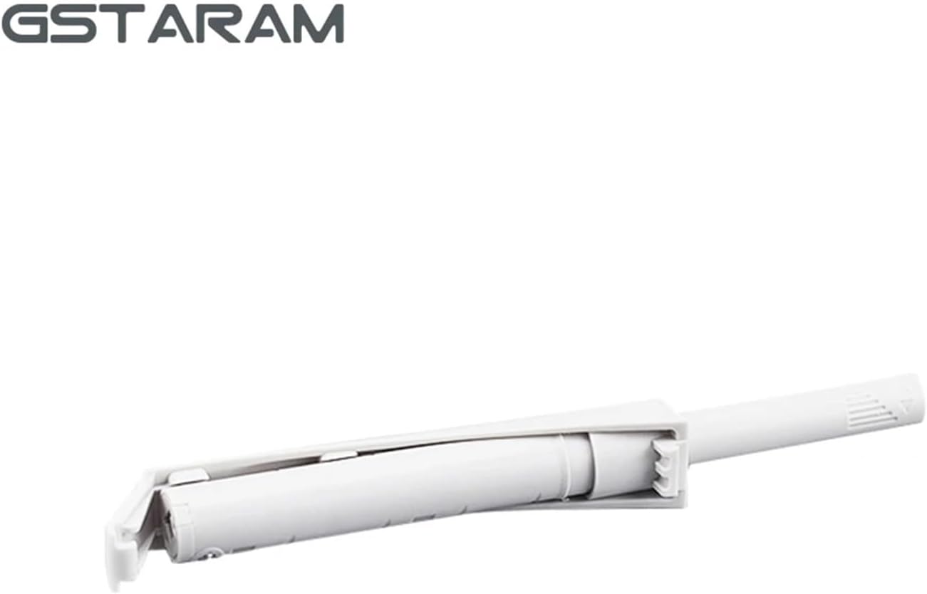 4pcs Invisible Cabinet Catches Magnetic Push to Open Cupboard Drawer Door Touch Stop Damper Latch Touch Release Buffer Pulls(2Pin White)